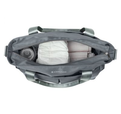 Τσάντα αλλαξιέρα Kikka Boo Brielle Grey στο Bebe Maison