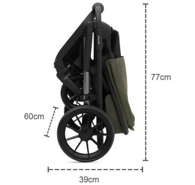 Πολυκαρότσι 2 σε 1 Dovadi Fly Forest Green στο Bebe Maison