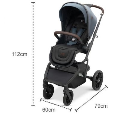 Πολυκαρότσι 2 σε 1 Dovadi Fly Night Grey στο Bebe Maison