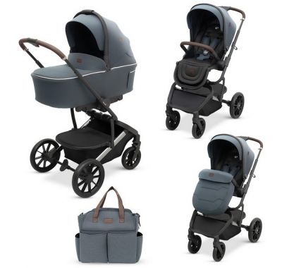 Πολυκαρότσι 2 σε 1 Dovadi Fly Night Grey στο Bebe Maison