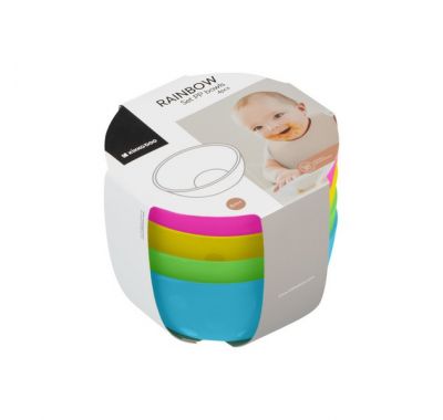 Σετ μπολ φαγητού Kikka Boo 4 τμχ στο Bebe Maison