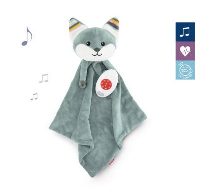 Λαγουδάκι ύπνου κουβερτάκι αγκαλιάς με συσκευή λευκών ήχων & μελωδίες Zazu Becky στο Bebe Maison