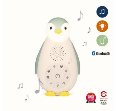 Επαναφορτιζόμενo παιχνίδι Zazu  με λευκούς ήχους Zoe Πιγκουίνος στο Bebe Maison