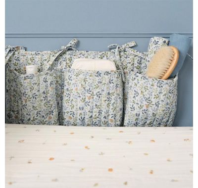 Σετ 2 πανάκια αγκαλιάς Little Dutch από μουσελίνα Forest Adventure / Denim Blue 70x70 στο Bebe Maison