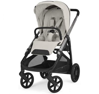 Πολυκαρότσι 3 σε 1 Inglesina Aptica Quattro Opal Ivory με σκελετό Litio Black στο Bebe Maison