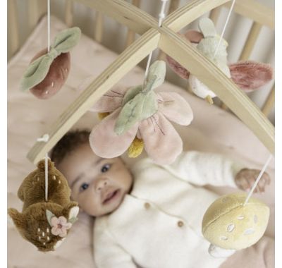 Ξύλινο μόμπιλε κρεβατιού Little Dutch Fairy Garden FSC στο Bebe Maison