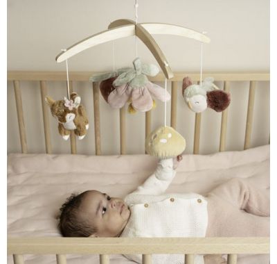 Ξύλινο μόμπιλε κρεβατιού Little Dutch Fairy Garden FSC στο Bebe Maison