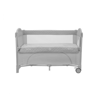 Παρκοκρέβατο διώροφο και λίκνο Kikka Boo Milky Way γκρι 2023 στο Bebe Maison