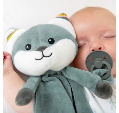 Λαγουδάκι ύπνου κουβερτάκι αγκαλιάς με συσκευή λευκών ήχων & μελωδίες Zazu Felix στο Bebe Maison