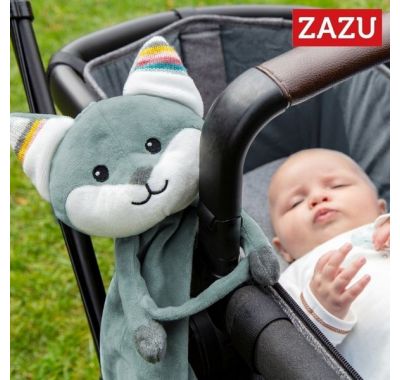 Λαγουδάκι ύπνου κουβερτάκι αγκαλιάς με συσκευή λευκών ήχων & μελωδίες Zazu Felix στο Bebe Maison