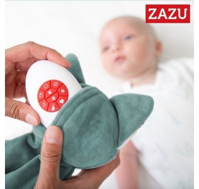 Λαγουδάκι ύπνου κουβερτάκι αγκαλιάς με συσκευή λευκών ήχων & μελωδίες Zazu Felix στο Bebe Maison