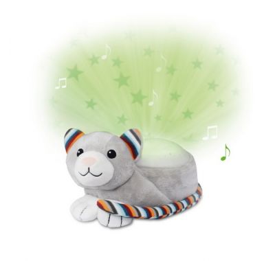 Γατούλα προβολέας αστεριών με χτύπους καρδιάς λευκούς ήχους Zazu Kiki στο Bebe Maison