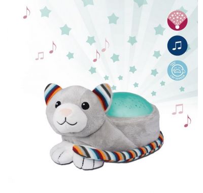 Γατούλα προβολέας αστεριών με χτύπους καρδιάς λευκούς ήχους Zazu Kiki στο Bebe Maison