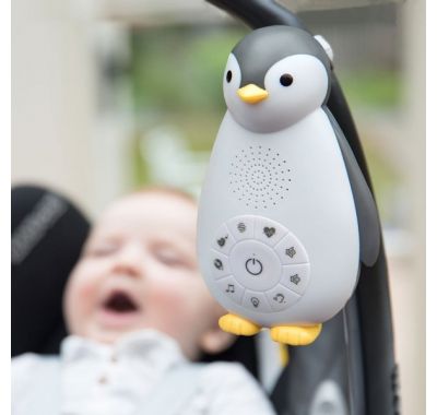 Επαναφορτιζόμενo παιχνίδι Zazu  με λευκούς ήχους Zoe Πιγκουίνος στο Bebe Maison