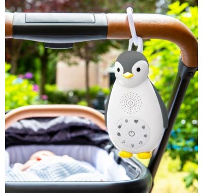 Επαναφορτιζόμενo παιχνίδι Zazu  με λευκούς ήχους Zoe Πιγκουίνος στο Bebe Maison