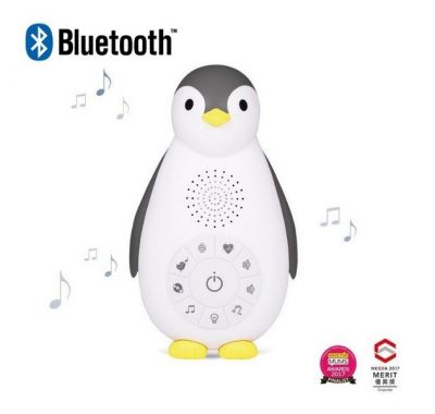 Επαναφορτιζόμενo παιχνίδι Zazu  με λευκούς ήχους Zoe Πιγκουίνος στο Bebe Maison