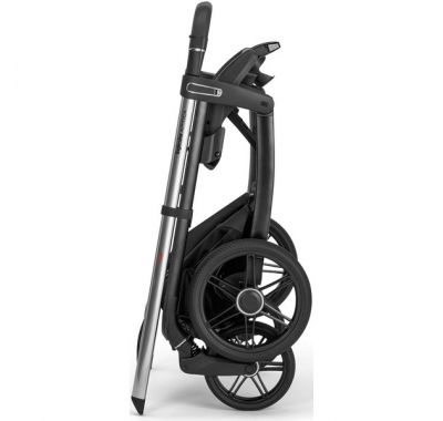 Πολυκαρότσι 3 σε 1 Inglesina Aptica Quattro Platinum Grey με σκελετό Litio Black στο Bebe Maison