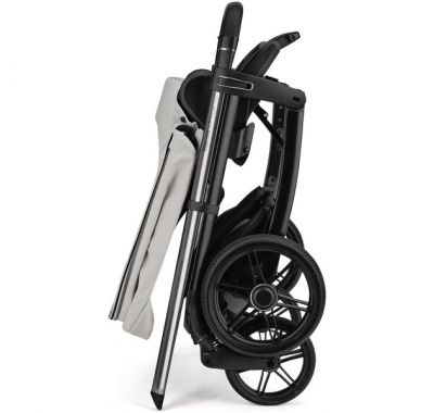 Πολυκαρότσι 2 σε 1 Inglesina Aptica Duo Platinum Grey με σκελετό Litio Black στο Bebe Maison