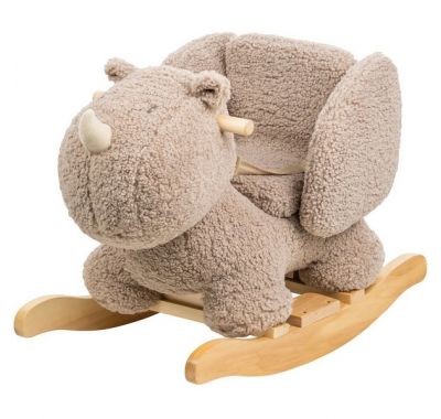 Κουνιστό ρινοκεράκι Nattou Teddy - γκρεζ στο Bebe Maison