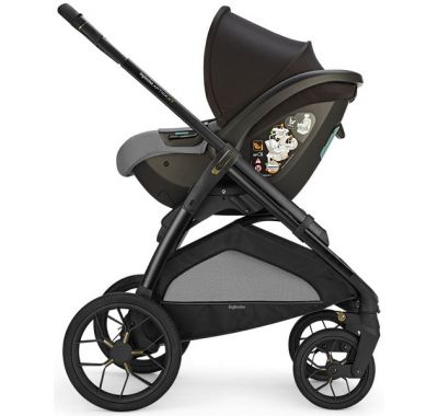 Πολυκαρότσι 3 σε 1 Inglesina Aptica XT Quattro Magnet Grey με σκελετό Nero στο Bebe Maison