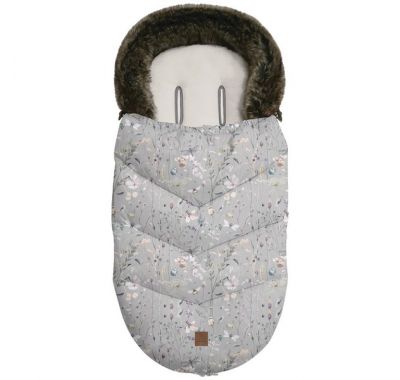 Ποδόσακος Kikka Boo Luxury Dreamy Fields grey στο Bebe Maison
