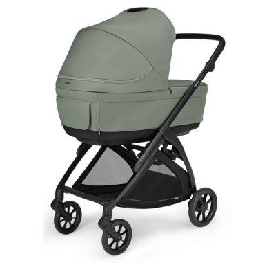 Πολυκαρότσι 3 σε 1 Inglesina  Electa Quattro Battery Beige με σκελετό Iridio Black στο Bebe Maison