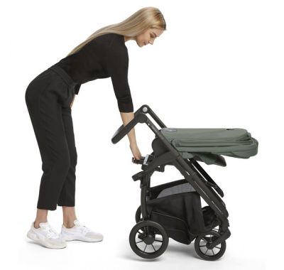 Πολυκαρότσι 3 σε 1 Inglesina Electa Quattro Union grey με σκελετό Silver Black στο Bebe Maison
