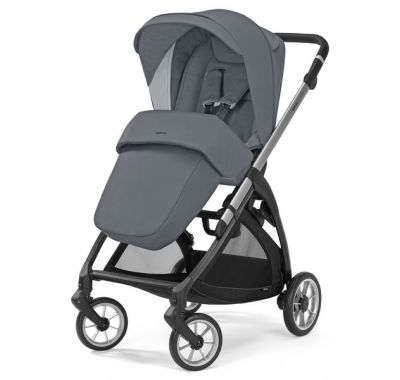 Πολυκαρότσι 2 σε 1 Inglesina Electa Duo Union grey με σκελετό Silver Black στο Bebe Maison
