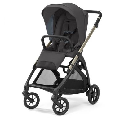 Πολυκαρότσι 3 σε 1 Inglesina  Electa Quattro Upper Black με σκελετό Iridio Black στο Bebe Maison