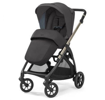Πολυκαρότσι 2 σε 1 Inglesina Electa Duo Upper Black με σκελετό Iridio Black στο Bebe Maison