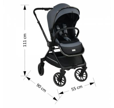 Πολυκαρότσι Bebe Stars 3 σε 1 Mirage Grey 331-188 στο Bebe Maison