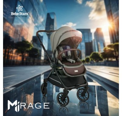 Πολυκαρότσι Bebe Stars 2 σε 1 Mirage Olive 331-189 στο Bebe Maison