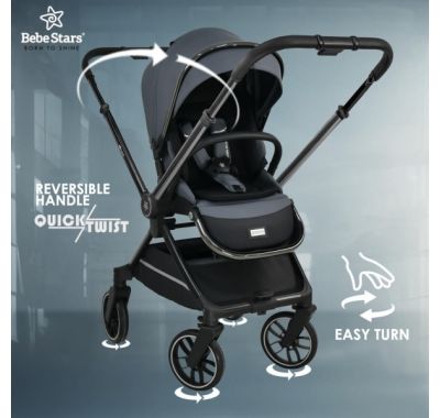 Πολυκαρότσι Bebe Stars 2 σε 1 Mirage Olive 331-189 στο Bebe Maison