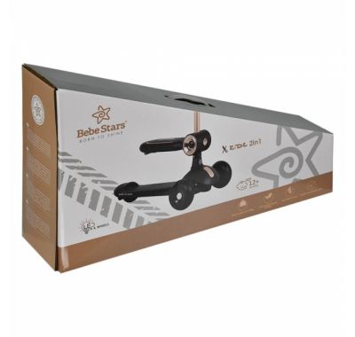 Πατίνι Bebe Stars X-Ride 2in1 Pink 671-185 στο Bebe Maison