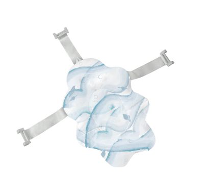 Μαλακό μαξιλαράκι μπάνιου Kikka Boo nubo Sea shell Blue στο Bebe Maison