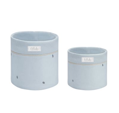 Σετ 2 καλαθάκια αλλαξιέρας 22cm και 18cm Kikka Boo Stripy Friends στο Bebe Maison