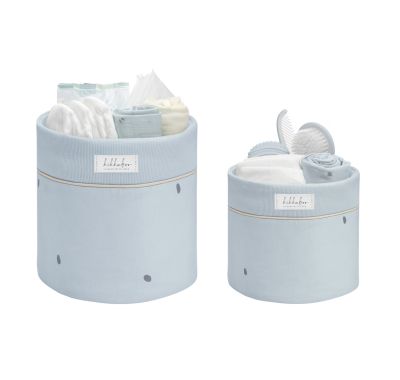 Σετ 2 καλαθάκια αλλαξιέρας 22cm και 18cm Kikka Boo Stripy Friends στο Bebe Maison