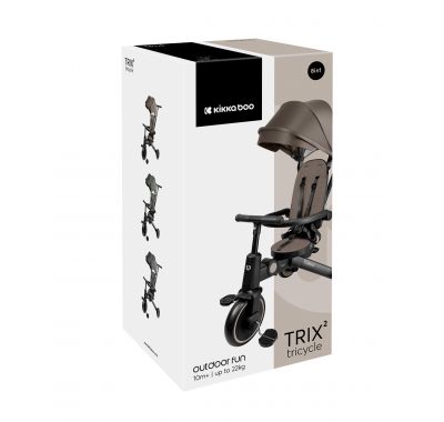 Τρίκυκλο ποδήλατο Kikka Boo Trix 2 Beige στο Bebe Maison