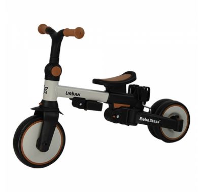 Ποδηλατάκι τρίκυκλο Bebe Stars Urban 7in1 Smoked Grey 822-186 στο Bebe Maison