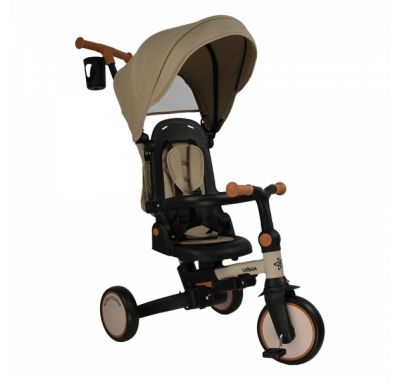 Ποδηλατάκι τρίκυκλο Bebe Stars Urban 7in1 Natural Beige 822-182 στο Bebe Maison