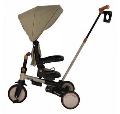 Ποδηλατάκι τρίκυκλο Bebe Stars Urban 7in1 Natural Beige 822-182 στο Bebe Maison