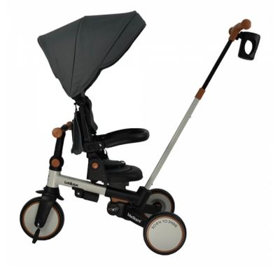 Ποδηλατάκι τρίκυκλο Bebe Stars Urban 7in1 Smoked Grey 822-186 στο Bebe Maison