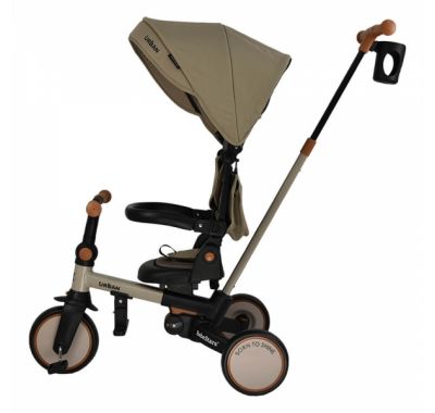 Ποδηλατάκι τρίκυκλο Bebe Stars Urban 7in1 Natural Beige 822-182 στο Bebe Maison