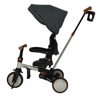 Ποδηλατάκι τρίκυκλο Bebe Stars Urban 7in1 Smoked Grey 822-186 στο Bebe Maison