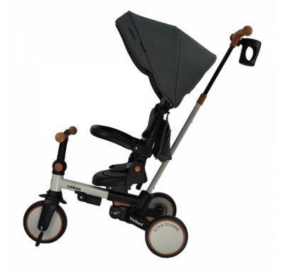 Ποδηλατάκι τρίκυκλο Bebe Stars Urban 7in1 Smoked Grey 822-186 στο Bebe Maison