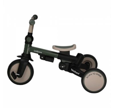 Ποδηλατάκι τρίκυκλο Bebe Stars Urban 7in1 Chaki 822-179 στο Bebe Maison