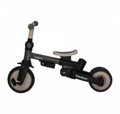 Ποδηλατάκι τρίκυκλο Bebe Stars Urban 7in1 Chaki 822-179 στο Bebe Maison