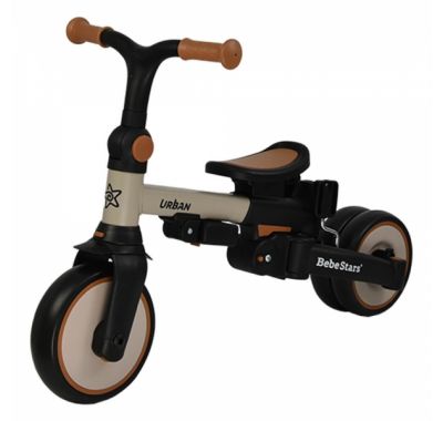 Ποδηλατάκι τρίκυκλο Bebe Stars Urban 7in1 Natural Beige 822-182 στο Bebe Maison