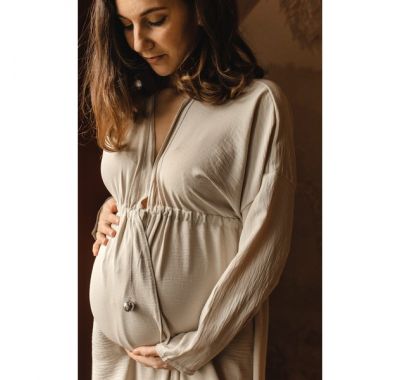 Μενταγιόν εγκυμοσύνης ProudMama Bola Sofie Silver πατουσάκια στο Bebe Maison