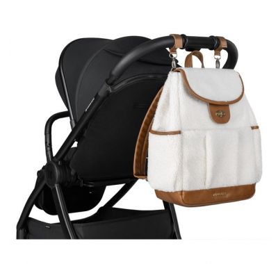 Τσάντα αλλαξιέρα Kikka Boo Morice White στο Bebe Maison